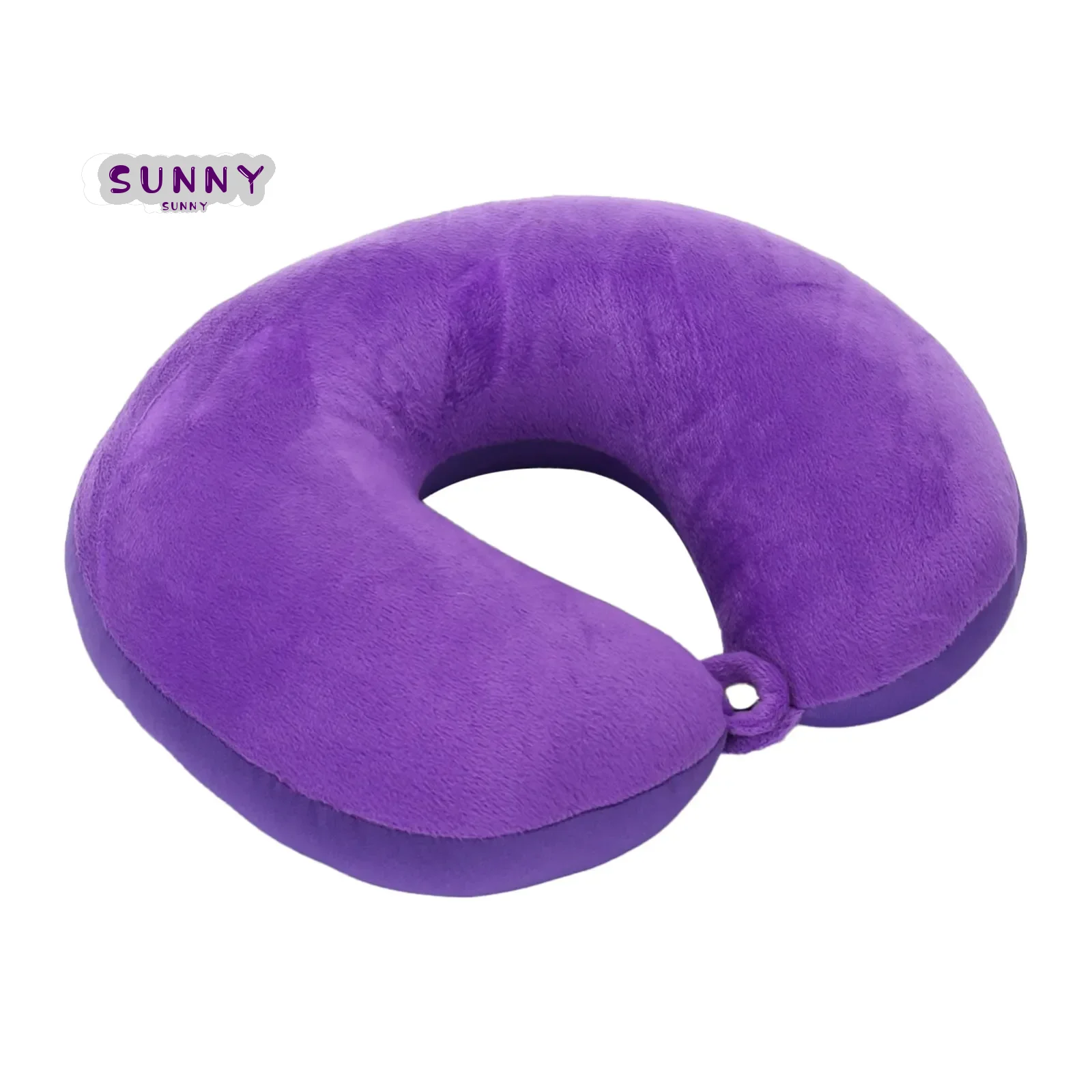 Travel Pillow Memory Foam Head Neck Support Airplane Pillow for Traveling Car Home Office Travel Neck Flight with Strap