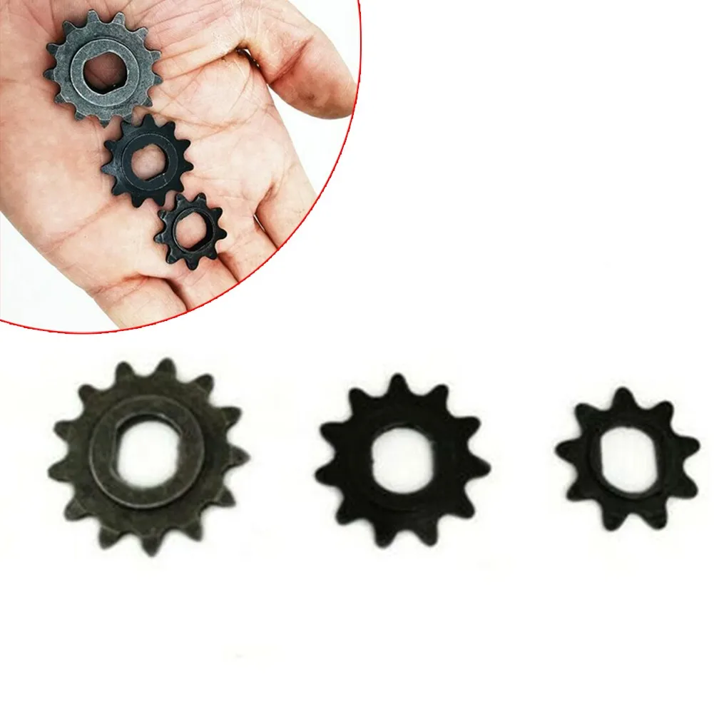 

New Electric Scooter 9T 11T 13T 25H H-Shaped Sprocket For 25H Chain Motor Pinion Gear DC Motor With 10mm Inside Diameter