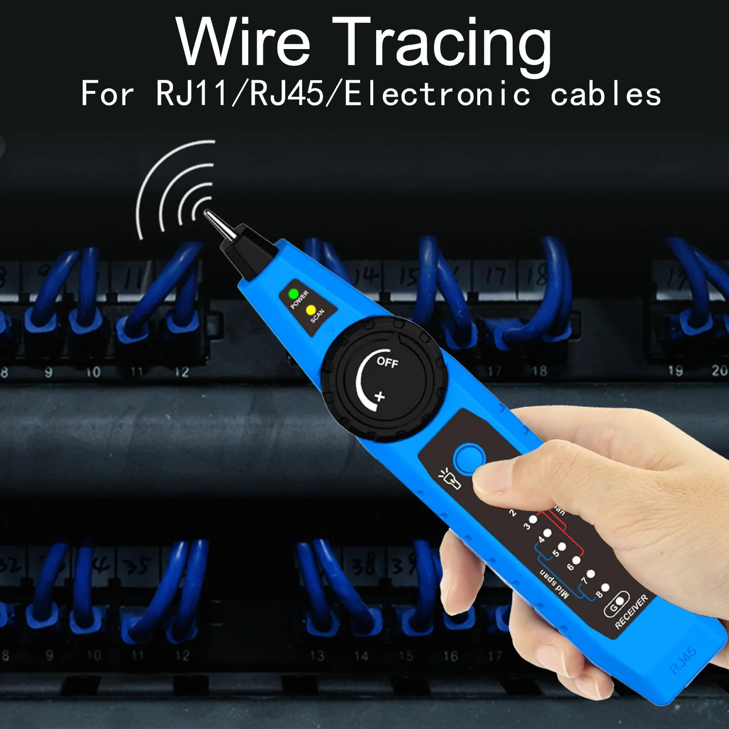 English NF810 Network Finder Line Finder Network Anti Interference Line