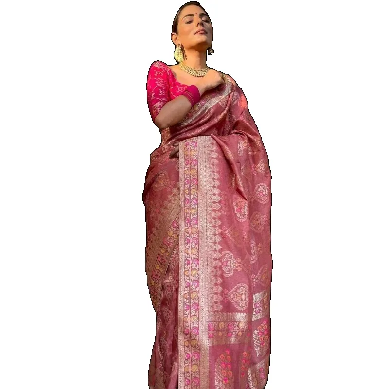 Party Saree with Ethnic Blouses Indian Wears 5