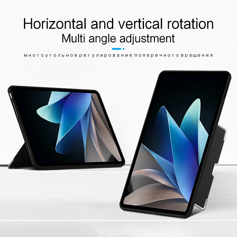 Huwei-shell Capa Tablet para Vivo Pad Kickstand Back Cases Stand Kickstand Ipad Pad2 Iqoo 12.1 2023 - Imagem 6