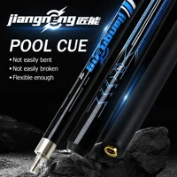 Professional Billiards Cue 12.5mm Tip Tech Fiber Glass Carbon Balanced Weight Ideal for American Pool and Café Billiards Players