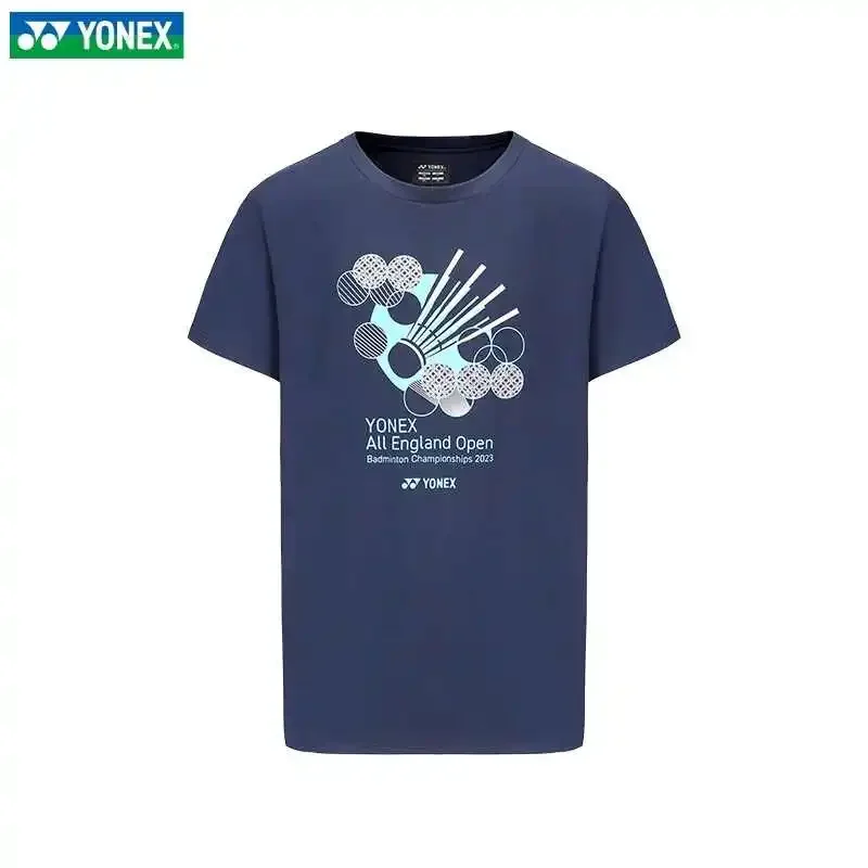 Yonex New Badminton Tennis Suit Men's Sports T-shirt Short Sleeve Comfortable Breathable Sweat-absorbent Quick-drying short sleeve t shirt badminton uniforms