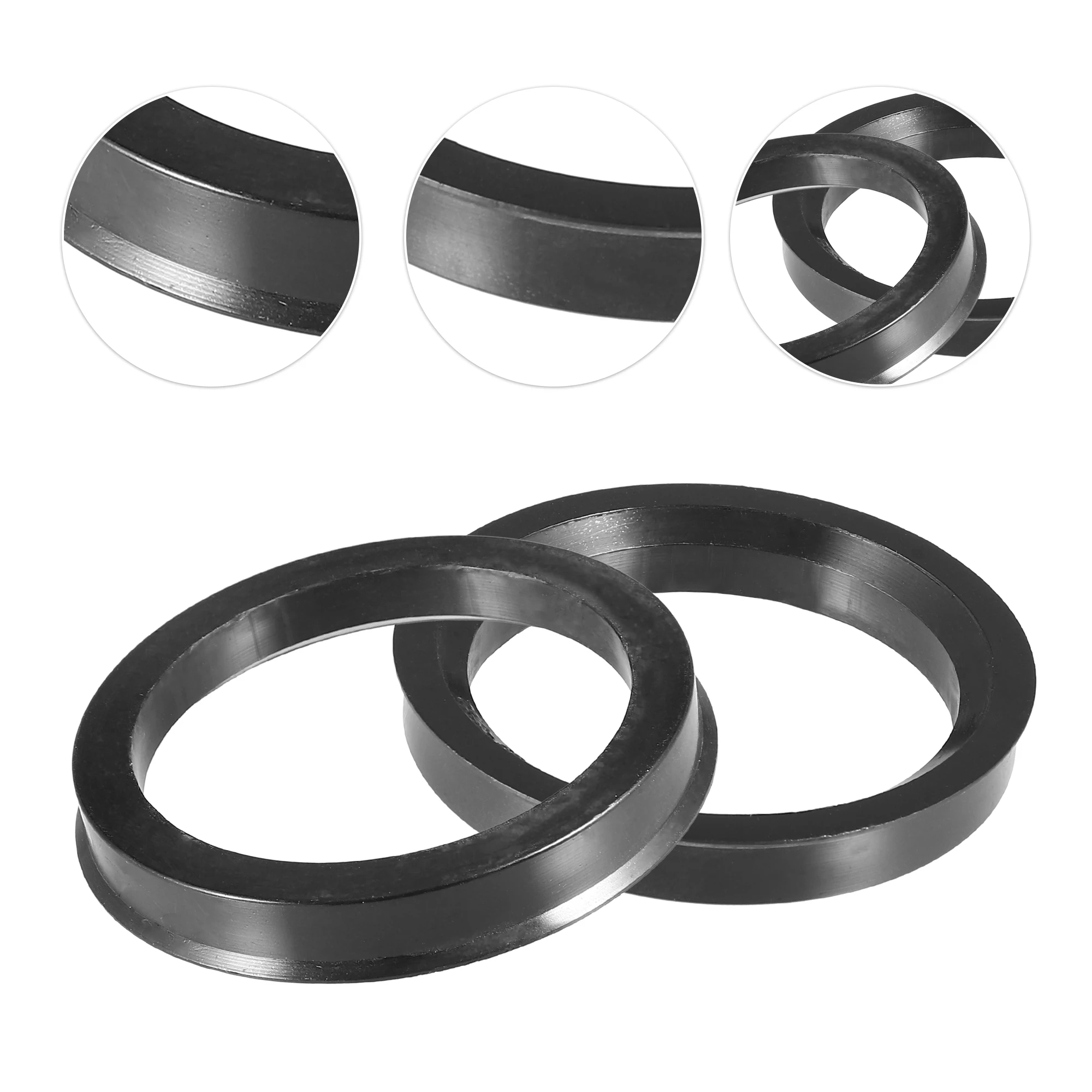 UXCELL 4Pcs 70.1mm to 54.1mm 56.6mm 57.1mm 60.1mm 63.5mm 65.1mm 66.1mm 67.1mm Car Tire Centering Hub Centric Rings Wheel 3