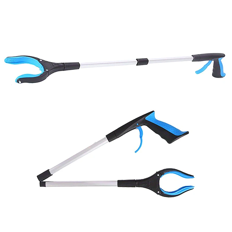 Extensor de pinza plegable, herramientas de mano, recogedores de basura, recogedores de basura plegables