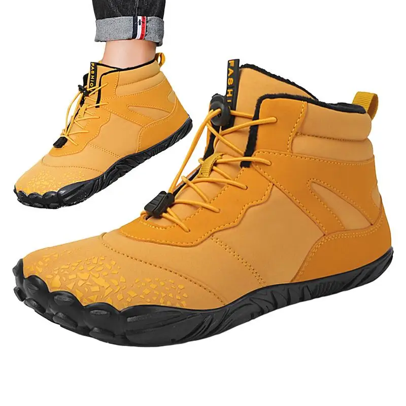 

Unisex Barefoot Shoes Minimalist Multisport Shoes Zero Drop Sole Wide Toe Box Men Hiking Shoes Combat Boots