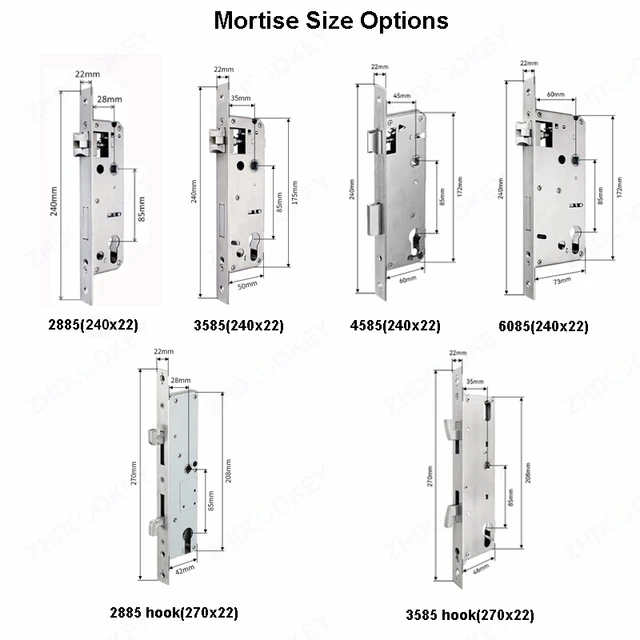 Waterproof Tuya WiFi Aluminum Digital Sliding Door Lock with Camera Door Viewer Doorbell Fingerprint Password RFID Card Reader 6