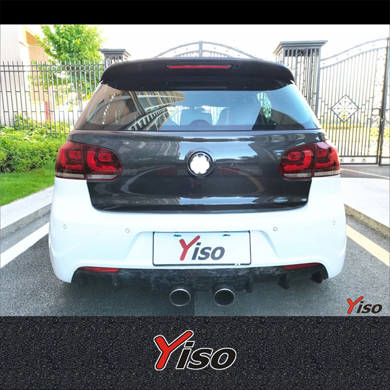 

FOR VW GOLF 6 GTI R20 R Volkswagen GOLF 6 GTI R20 R Modified Carbon fiber Tail Box Cover