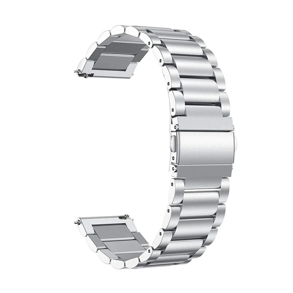 Sleek Metal Watch Bracelet Strap - 22/20mm Premium Design