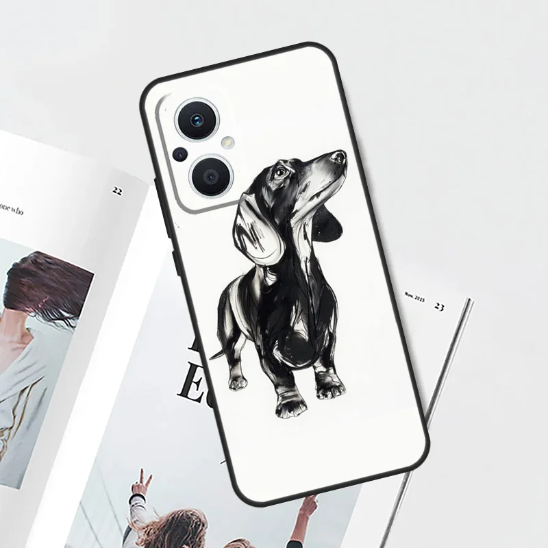 Charming Dachshund Dog Case - Stylish Protective Cover