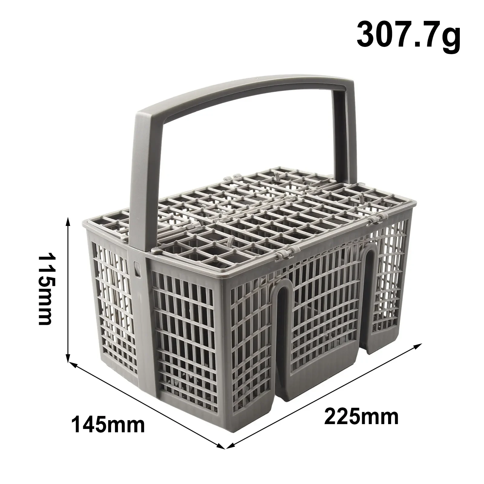 1 cestello portaposate per lavastoviglie Constructa, in plastica, per coltelli e forchette  6