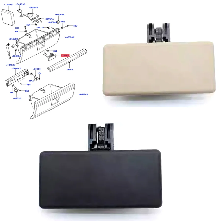 Car Glove Box Latch Handle Switch For Land Rover Freelander 2 2008 2014