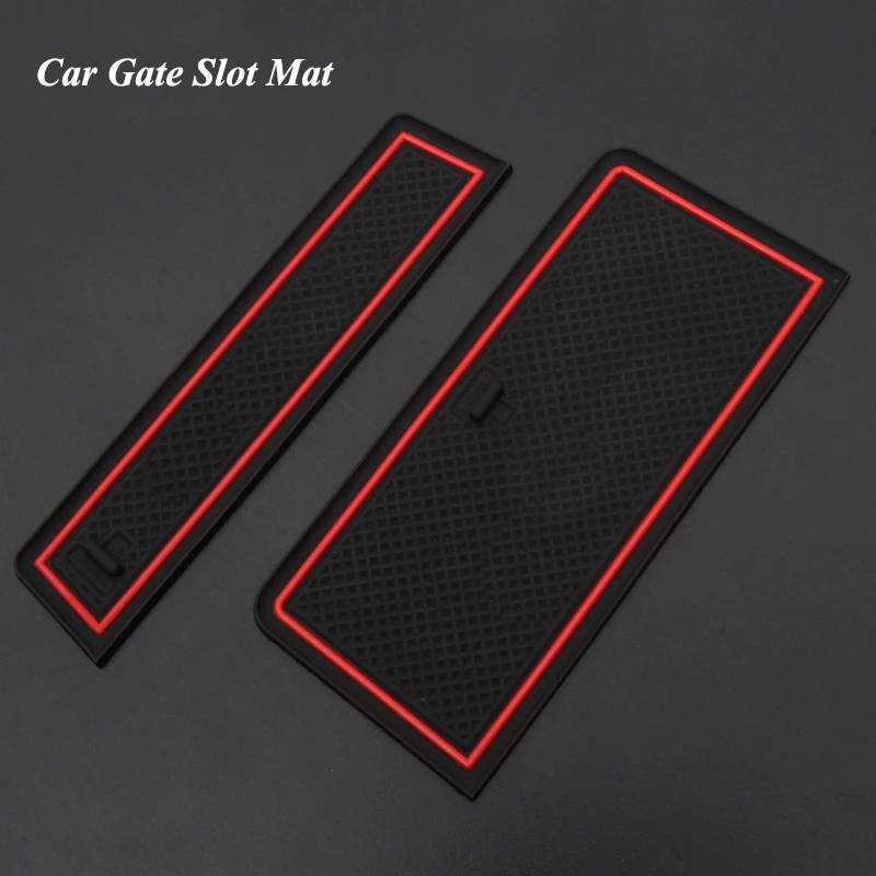 

Anti-Slip Gate Slot Mat Rubber Coaster For Isuzu D-Max MU-X 2012~2019 MUX DMAX Non-Slip Mats Door Groove Pad Car Accessories