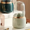 1pcCosmetic Storage Dustproof Rotating Compartment Brush Tube Lipstick Eye Shadow Makeup Brush Bucket Desktop Shelf 6