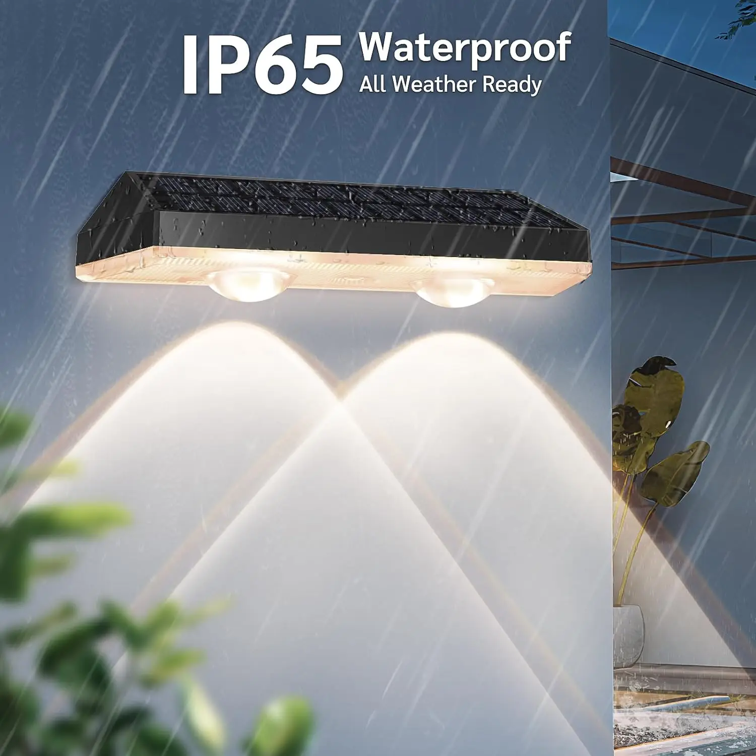 1/8pcs Super Bright Solar Fence Lights RGB and Warm White LED Solar Step Lights Outdoor Wall Lights IP65 Waterproof Decor Lamp