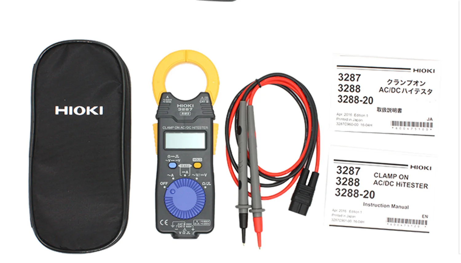 日置 Hioki クランプオン AC/DC ハイテスタ 3287 未使用 日置 Hioki クランプオン AC/DC ハイテスタ 3287 未使用