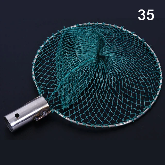 Dense Fishing Mesh Net Head Fishing Tackle Copying Net Head for  and Release 4