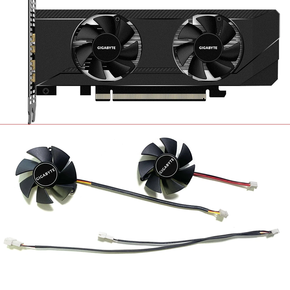 Cooling Fan AMD Radeon RX6000 SERIES For GIGABYTE Radeon RX 6400