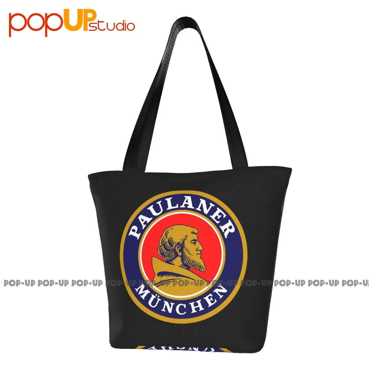 Paulaner Munchen Birra Tedesca Bere Alcol Borse Da Viaggio Borsa Della Spesa Riutilizzabile Supermercato