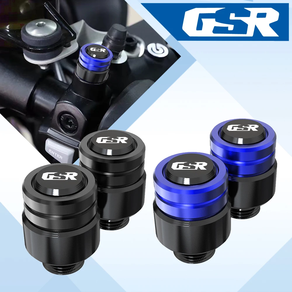 

For SUZUKI GSR 400 600 750 GSR400 GSR600 GSR750 Motorcycle Universal Rearview Mirror Plug Hole Screw Cap Rear Mirror Screws