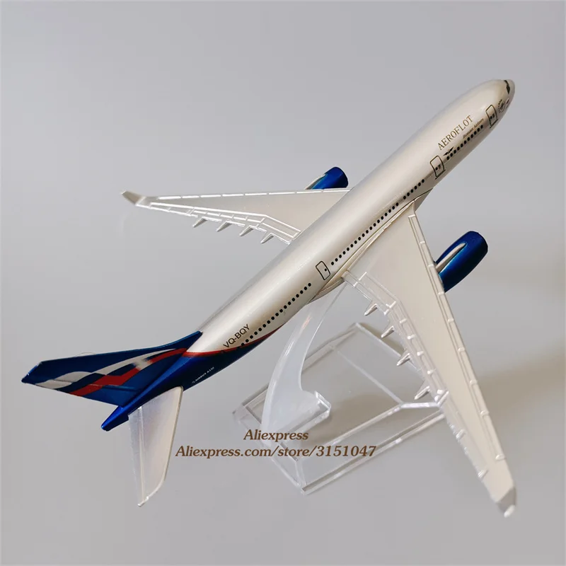 

16cm Alloy Metal Russia Air Aeroflot Russian A330 Airlines Airbus 330 Airway Diecast Airplane Model Air Plane Model Aircraft Toy