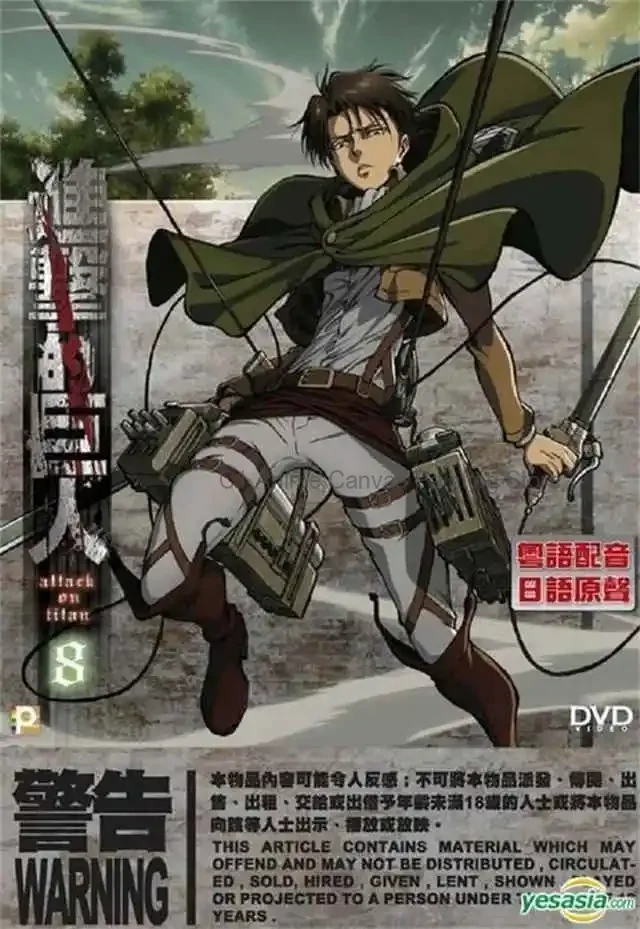 Anime Attack on Titan Final Season Aesthetic Canvas Art