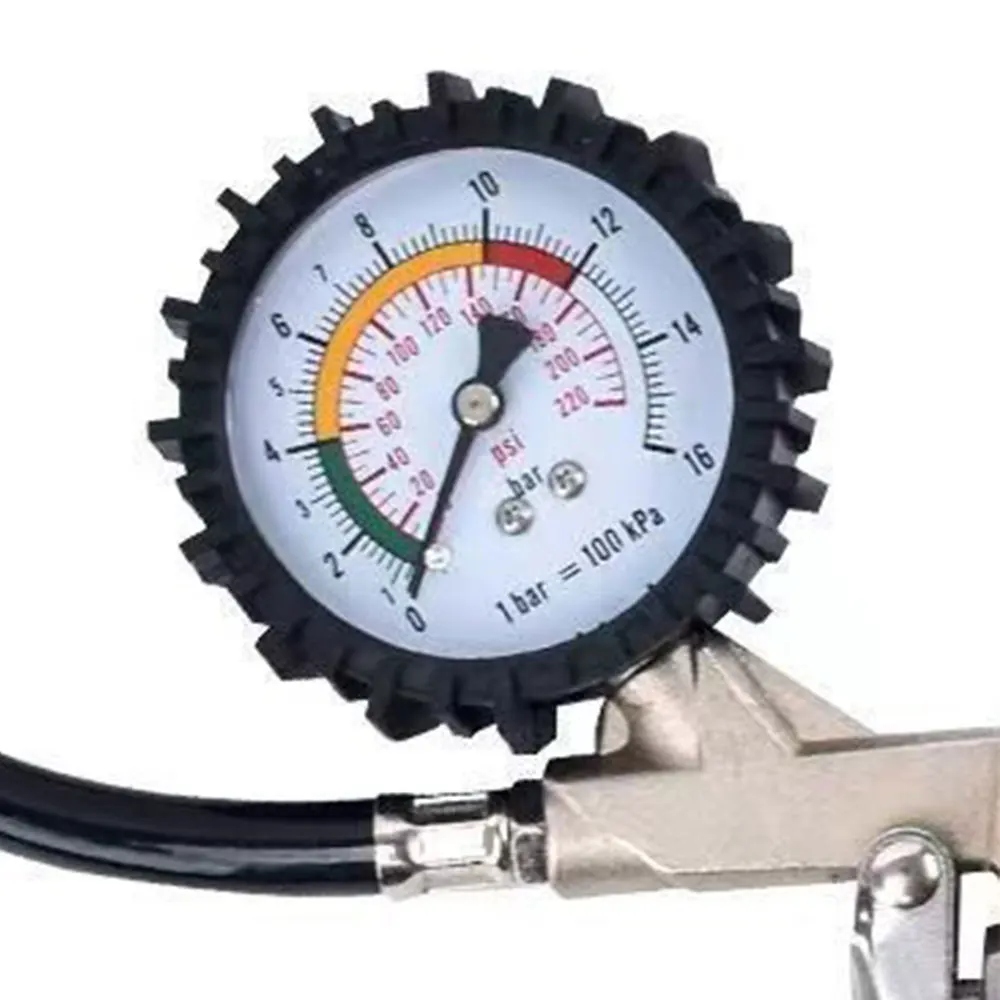 Tyre Pressure Gauge For Car Motorcycle SUV Inflator Pumps Tire Repair Tools Pressure Gun Type For Air Compressor