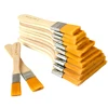 12pcs/set Oil Paint Brush Memory Nylon Paint Brushes For Cleaning Brush Watercolor Wooden Painting Brush Tools Art Supplies Set 1