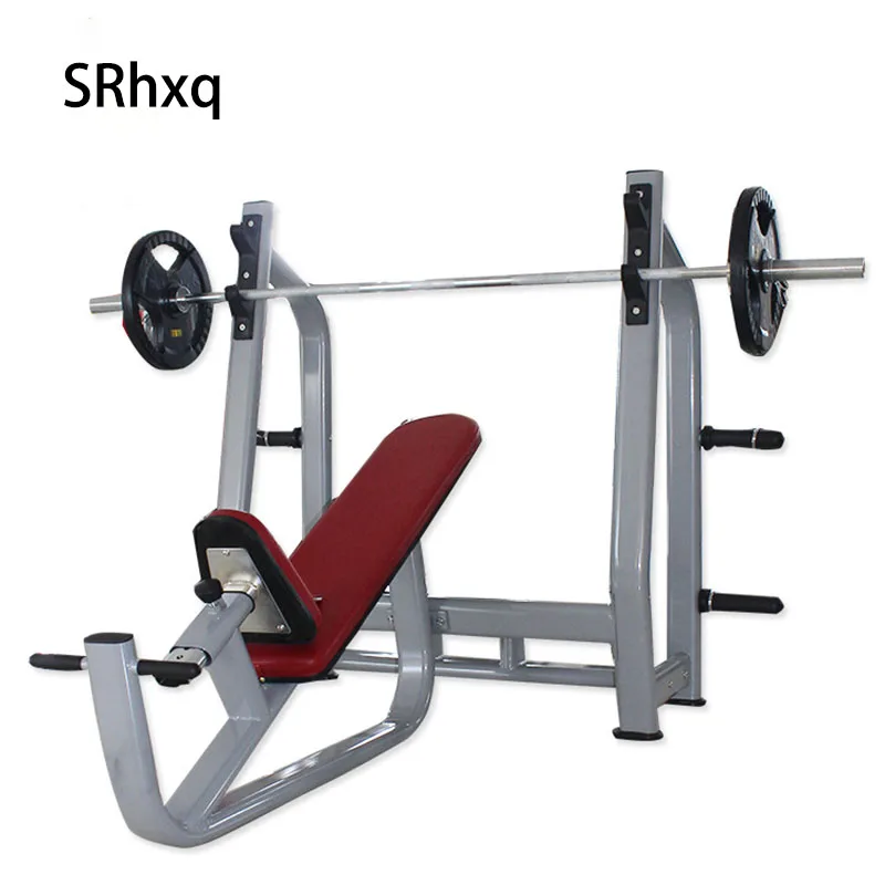 

Upper oblique lifting heavy bed Horizontal push frame Comprehensive training device Weight lifting frame Gym Home Exercise Sport