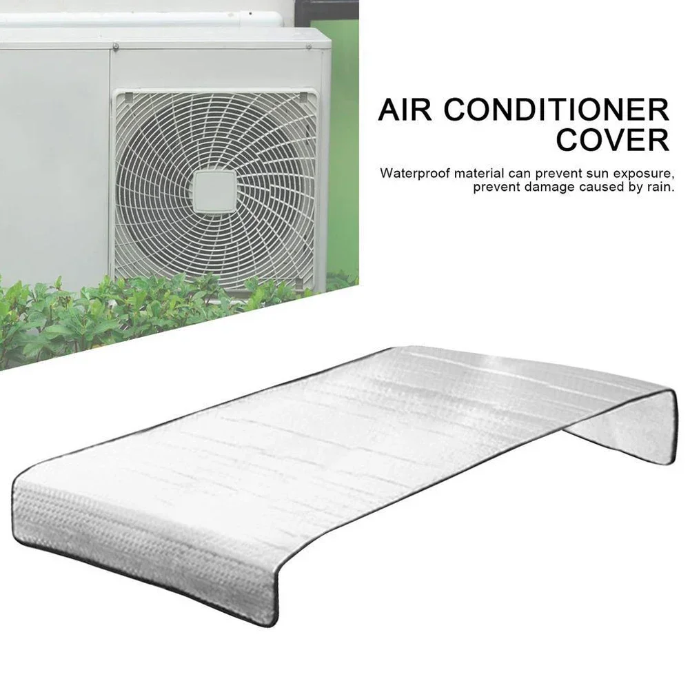 Air Conditioner Cover Air Conditioner Protective Dust Cleaner Cover Air Conditioning Shield Protection Cover USEFUL images - 6