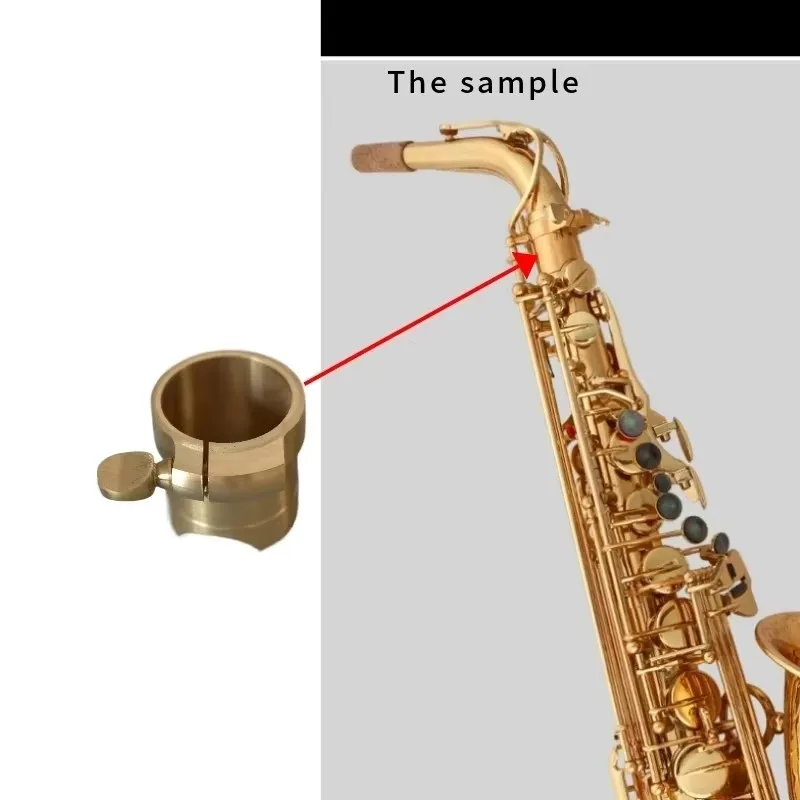 Gato de Aro de saxof&oacute;n Mediano, Cobre Puro, 24,5mm