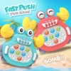 Children's puzzle push game console, level clearing and decompression toy, floor mouse game 1