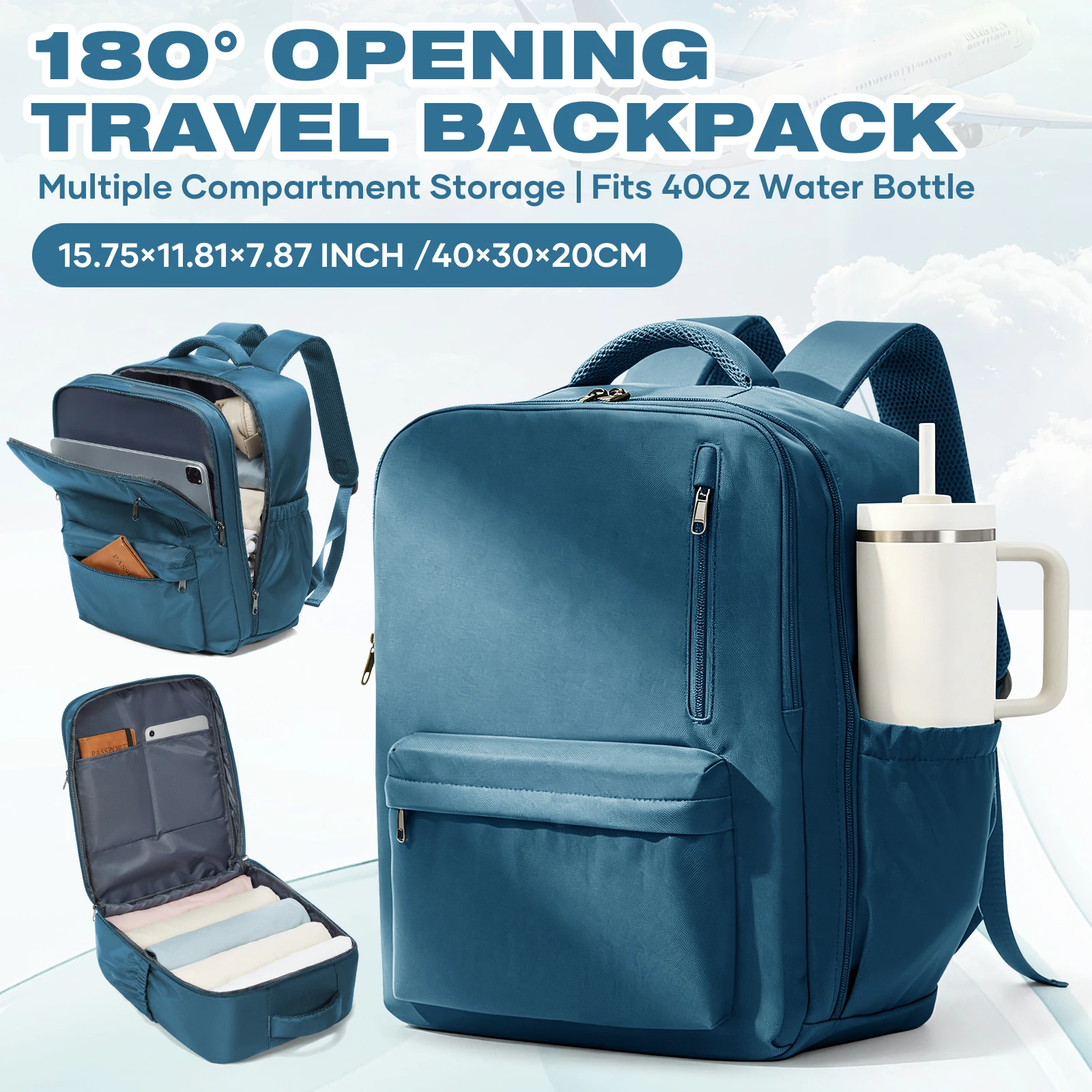  slider image of Ryanair Backpack 40x30x20, Airplane