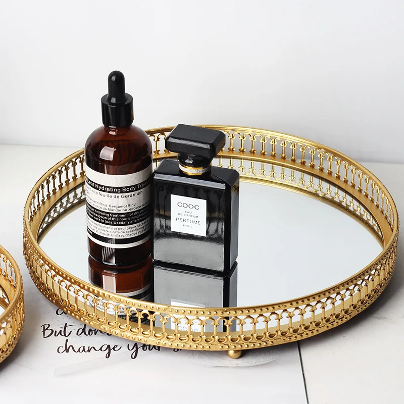 Ahunderjiaz-Insライト高級ミラージュエリー収納トレイ、デスクトップ