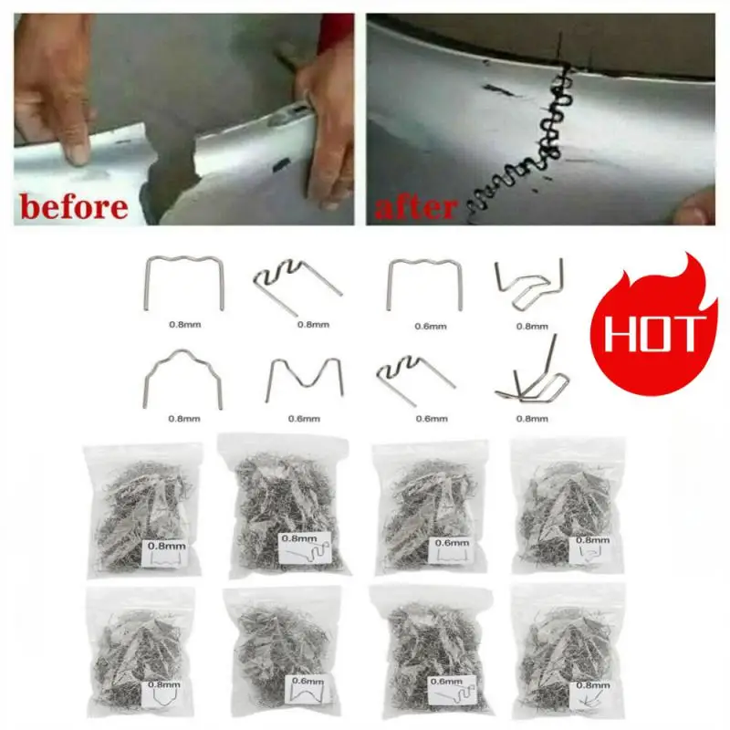 

1000PCS Hot Stapler Staples For Plastic Welder Automotive Plastic Repair Machine Welding Wire Car Bumper Repair Welding Machine