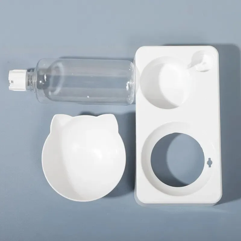 Tilted Pet Food and Water Bowl 5