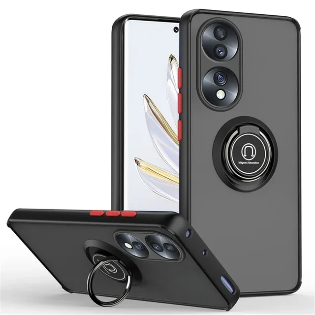 Rüstungsmattengehäuse für Honor 90 Smart 70 50 Lite X8b X7b 5G X7a X6a Abdeckungsring Magnethalterständer Stoßfest Coque Fundas_voghion.com