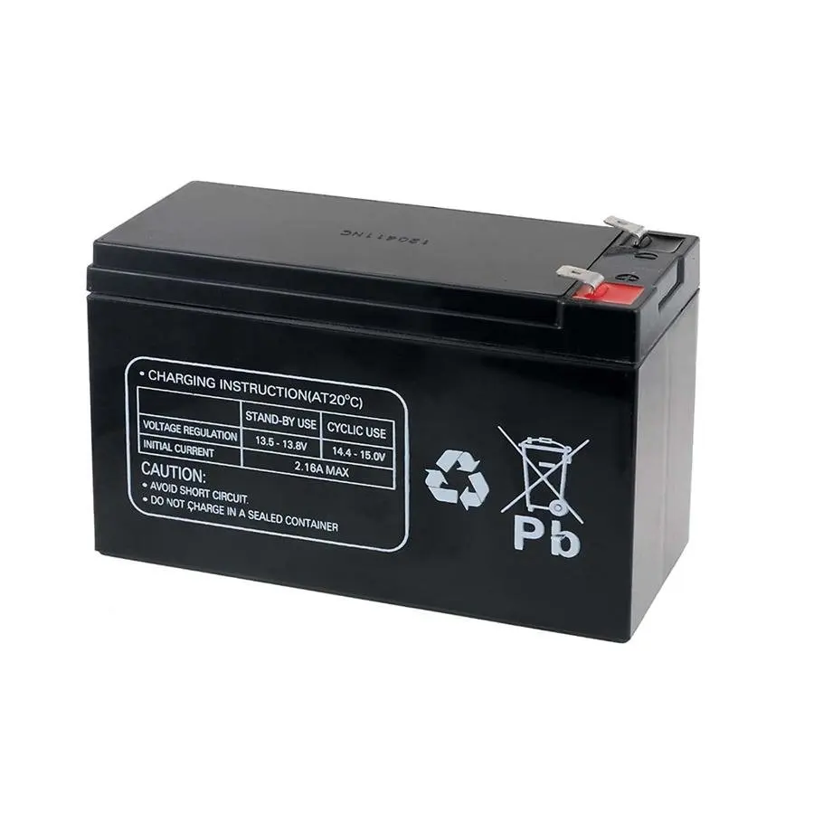 12V Batterie au Plomb Powery Batterie Rechargeable de Remplacement pour USV APC Back-UPS 500 Lead-Acid 