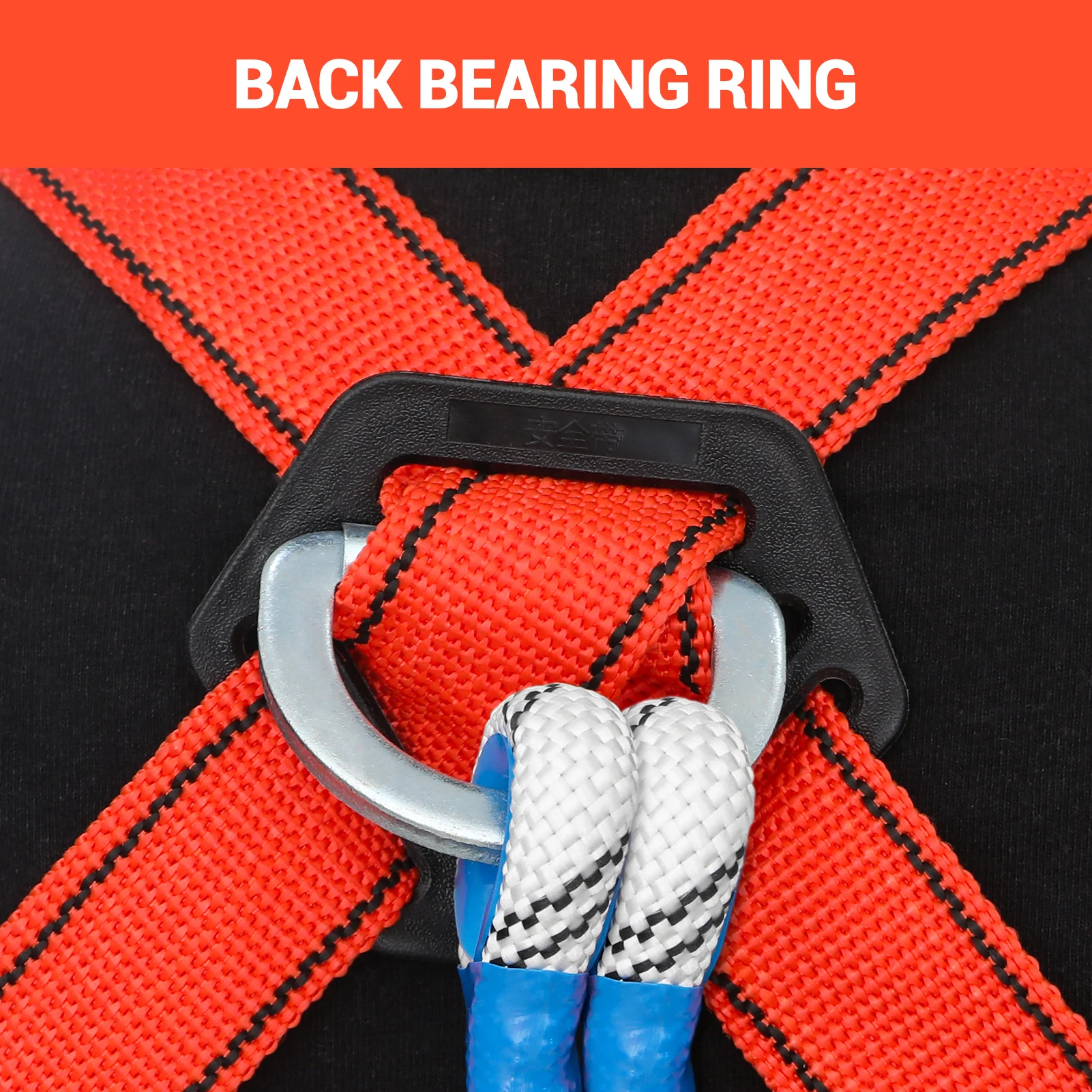 Five-point High Altitude Work Safety Harness Carabiner Outdoor Climbing Training Construction Industrial Security Belt Rope safety harnesses