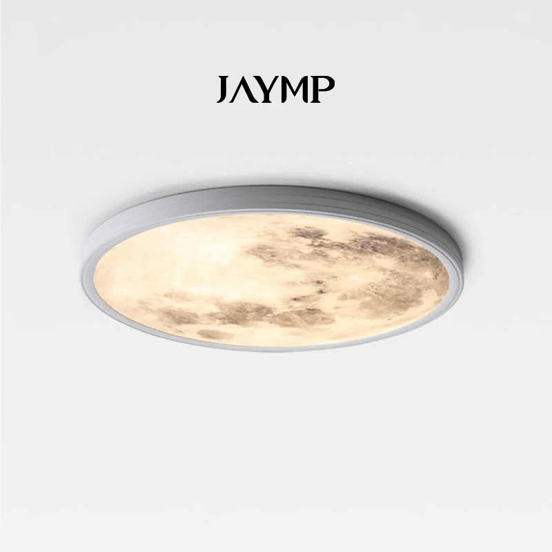 Creative Moon โคมไฟเพดาน LED โคมไฟห้องนอนระเบียงทางเดิน Home Deco โคมไฟในร่มเด็ก Loft Wall โคมไฟ 1