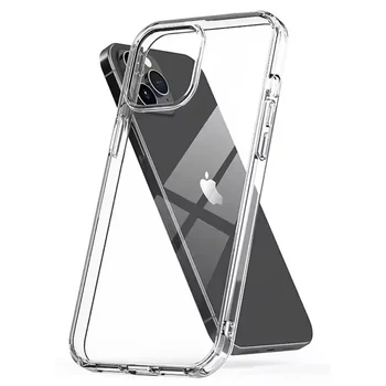Ultra Thin Clear Phone Case For iPhone 11 12 13 14 15 16 Pro Max Plus 13 Mini X Xr Xs 16E Silicone Soft Transparent Back Cover 1
