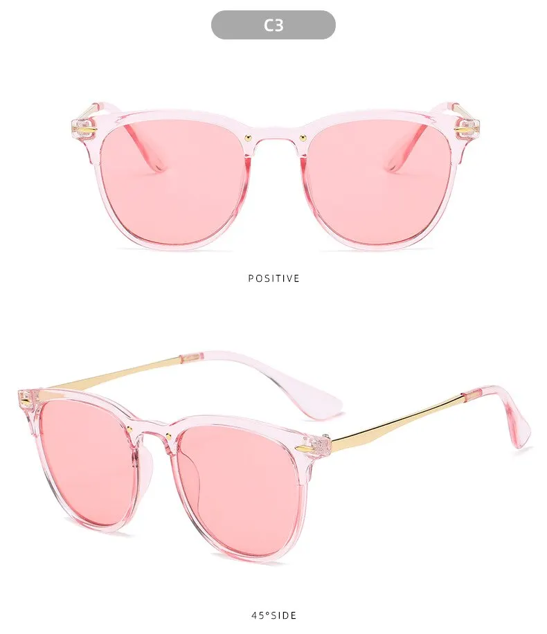Neue Mode übergroße Vintage Cat Eye Sonnenbrille Frauen Trend Sommer fahren Brillen Sonnenbrillen uv400 für Dame – Detail 4