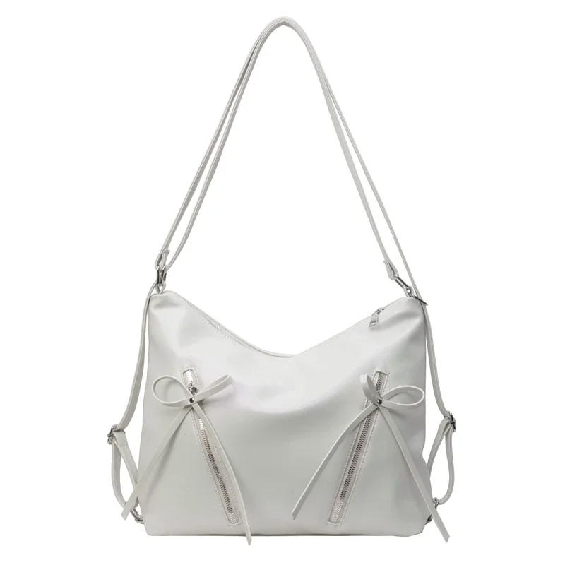 thumbnail image 1 of Bolsos de hombro ligeros y versátiles con cremallera de PU para jóvenes, gran oferta 2024, nuevos bolsos concisos de alta capacidad para mujeres, bolsas para mujeres, 1 of 5