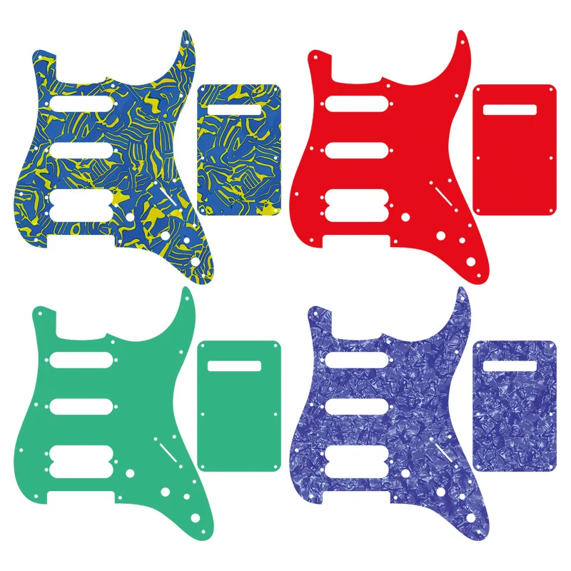

Xinyue Custom Guitar Parts - For A Set US 1991 Fender Ultra SSH Guitar Pickguard Humbucker Multicolor Options