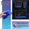 3Pcs Collapsible Magnetic Parts Tray Set Silicone Foldable Magnetic Tool Tray Magnetic Tray Organizer for Screw Bolt Nut Washer 3