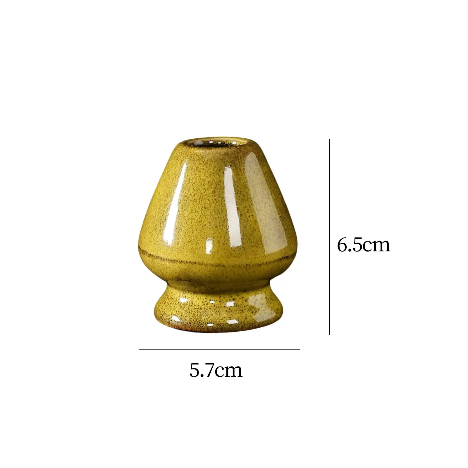 Matcha Whisk Stand Matcha Ceremony Starter Tea Tool Handmade Keep Whisk Shape Teaware Chasen Stand for Professional