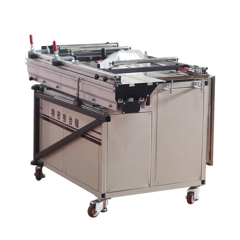 Small Swing Arm Dust-free Folding Precision Sliding Table Saw For Wood Panel Cutting Woodworking Machine