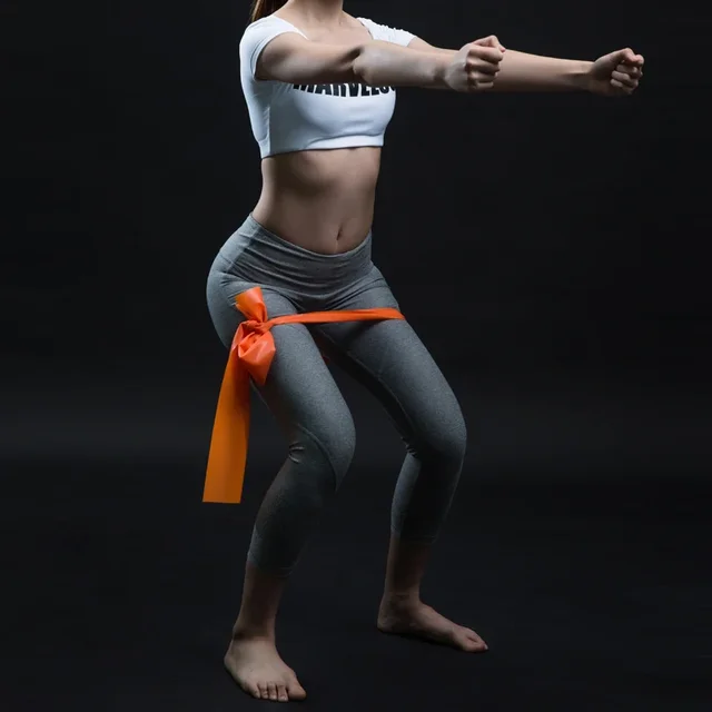 150Cm Portable Fitness Exercise Resistance Bands Rubber Yoga Elastic Resistance Band Loop Rubber Loops Gym Training Equipment 6