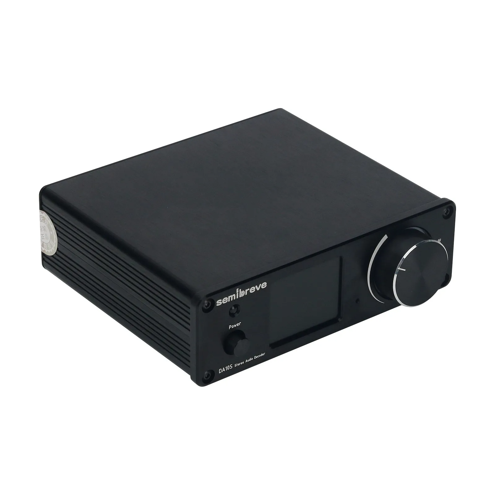 세미브레브 DA10S 듀얼 ES9038Q2M 병렬 연결 DSD512 QCC3084 블루투스 5.4 USB 하이파이 DAC 오디오 디코더 TFT 스크린 탑재