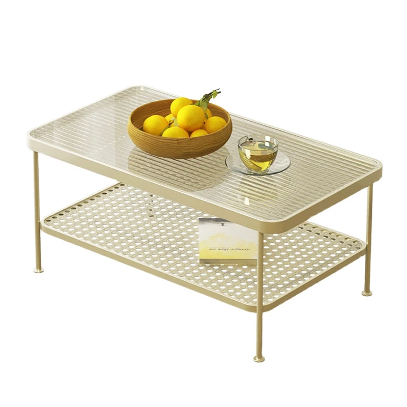 

Кофейный столик zqTempered Changhong из закаленного стекла, в скандинавском стиле, современный, простой, для маленькой квартиры, дома, гостиной, прямоугольный, Настольный